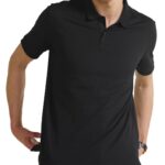DAMENSCH Men's Cotton Blend Solid Regular Fit T-Shirt