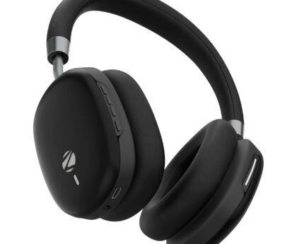 Zebronics Wireless Headphones, Hybrid ANC 48dB, Upto 100Hrs Playback
