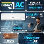 Voltas 185V Vectra CAR 1.5 ton 5 star,New star rated