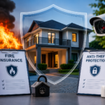 Fire insurance anti-theft